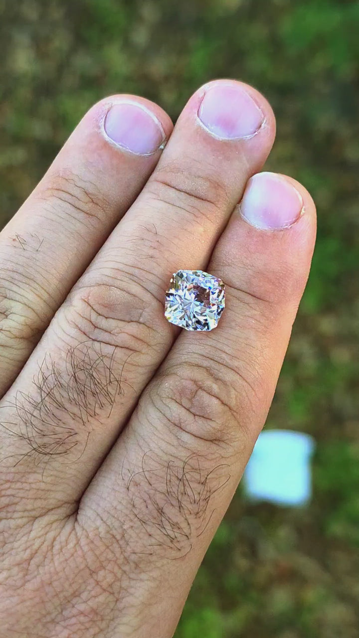 Purple Neodymium+ YAG, House Of Sylas Cushion Cut, 7.90 Carats