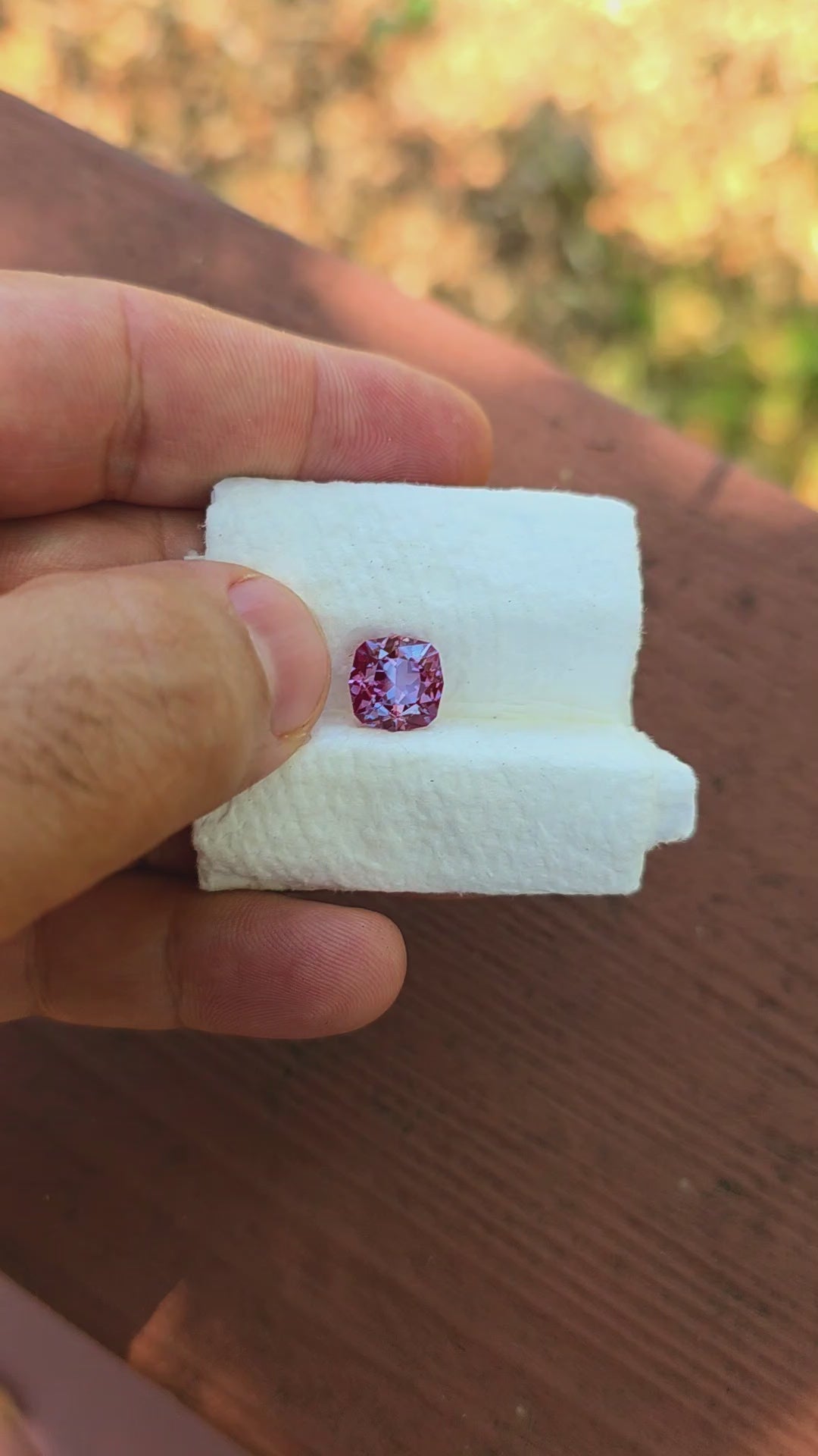 Saturated Repurposed Laser Alexandrite , House Of Sylas Cushion Cut, 3.97 Carats