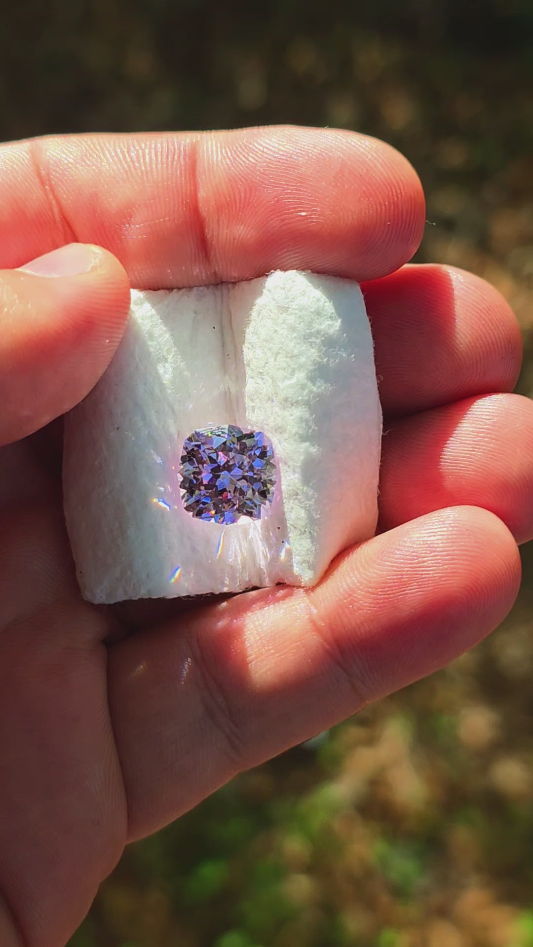 Purple Neodymium YAG, House Of Sylas Cushion Cut, 9.51 Carats