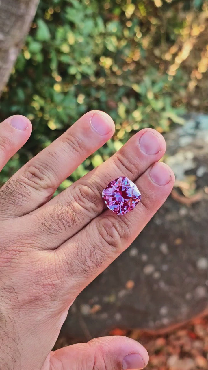 Repurposed Laser Alexandrite, House Of Sylas Cushion Cut, 29.85 Carats