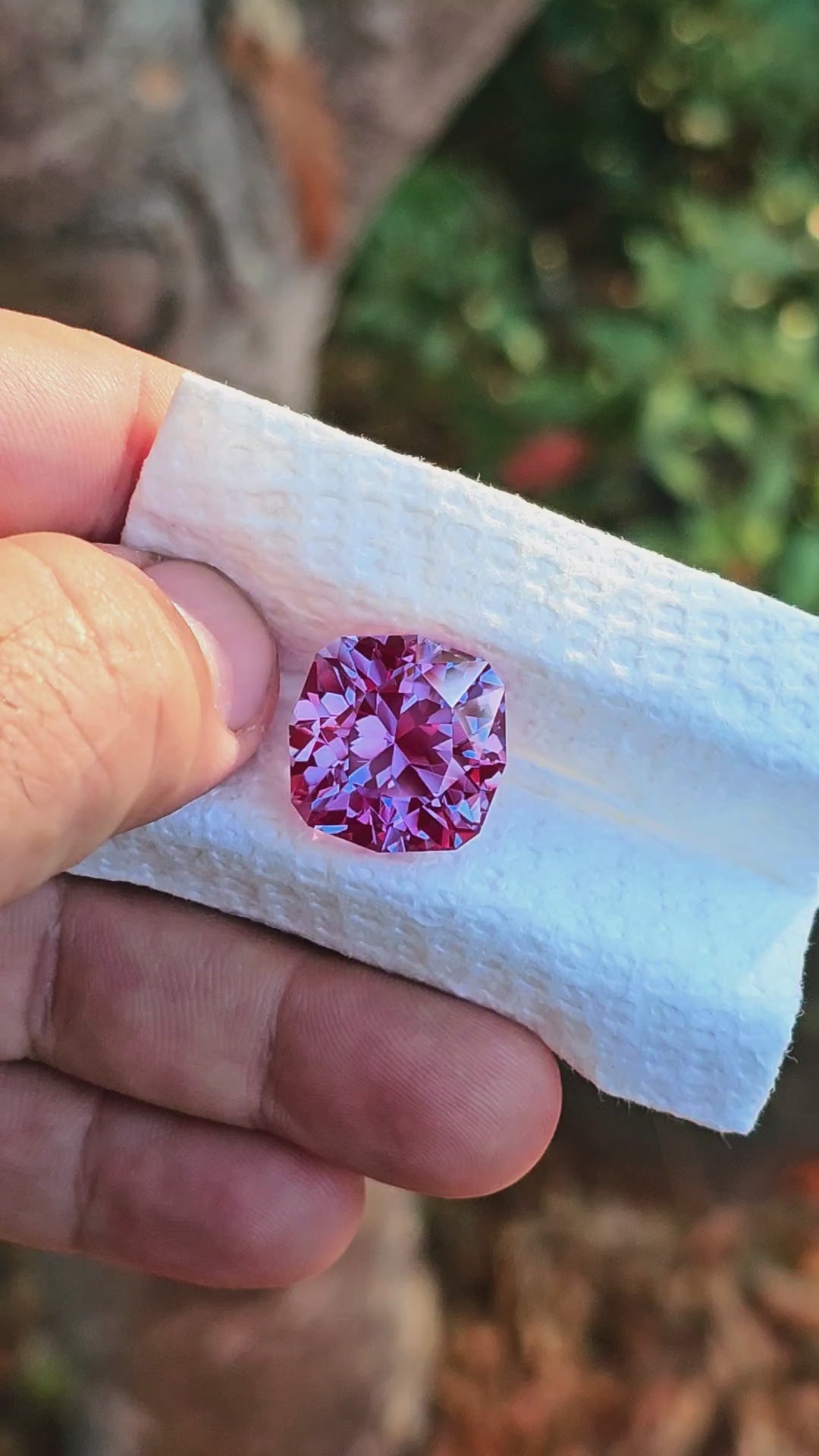 Repurposed Laser Alexandrite, House Of Sylas Cushion Cut, 29.85 Carats