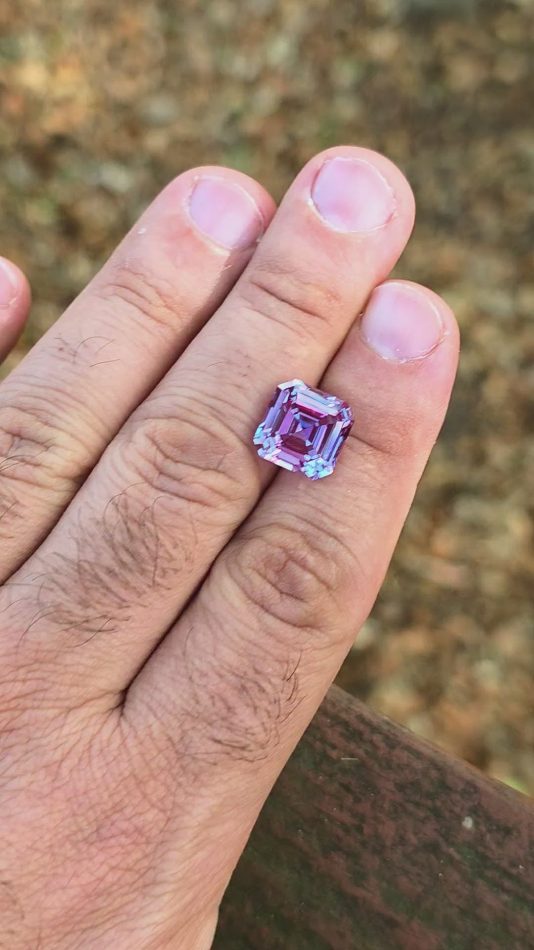 Repurposed Laser Alexandrite, Asscher Cut, 7.72 Carats