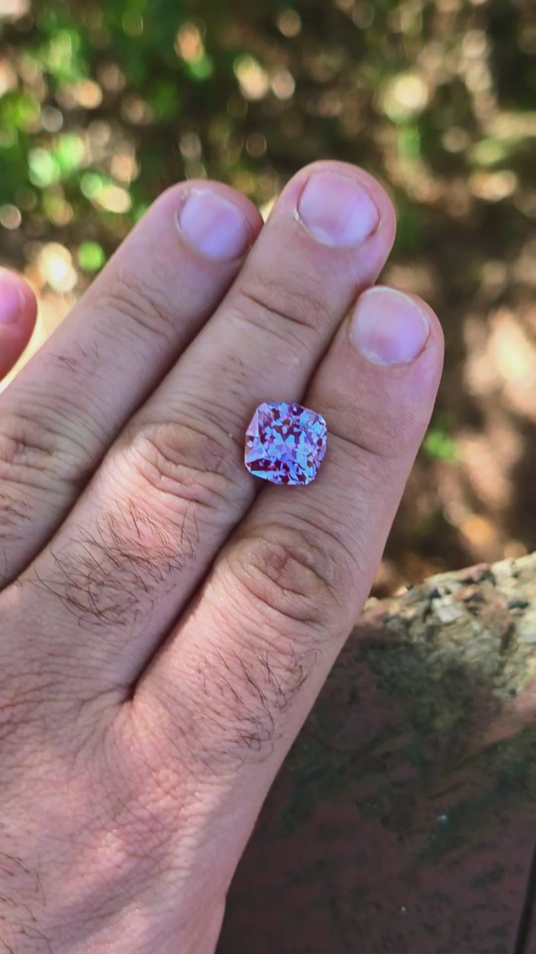 Repurposed Laser Alexandrite, House Of Sylas Cushion Cut, 7.81 Carats