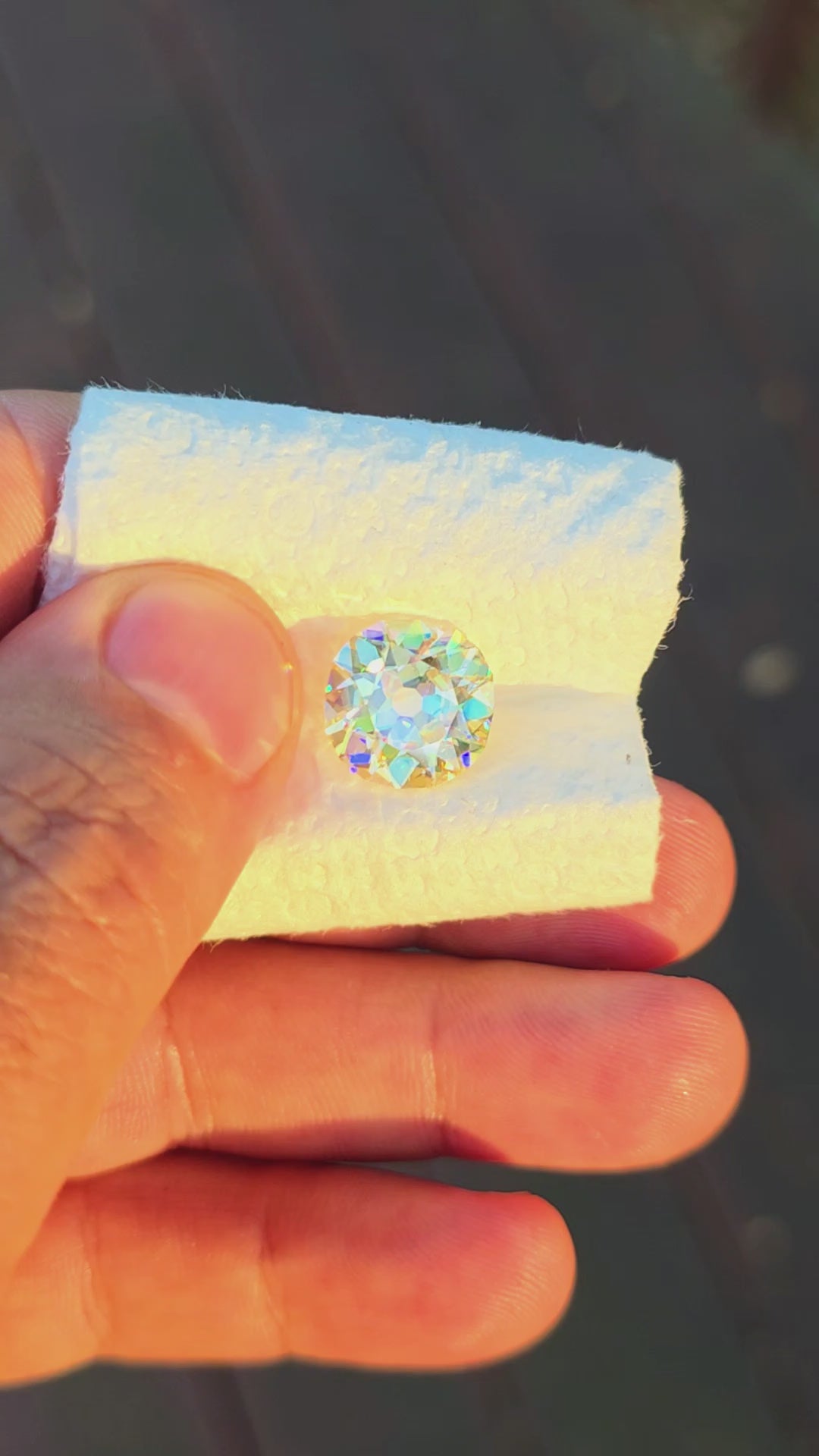White Rutile 🌈🍭🦄, Antique Cushion Cut, 8.50 Carats