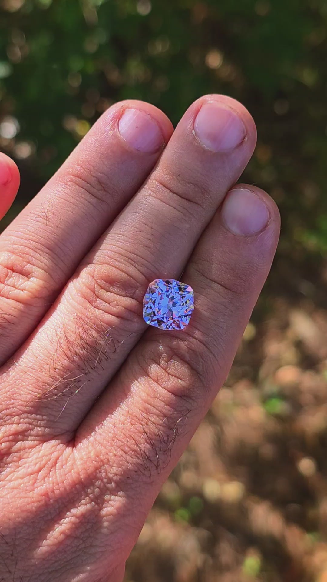 Purple Neodymium YAG, House Of Sylas Cushion Cut, 9.51 Carats