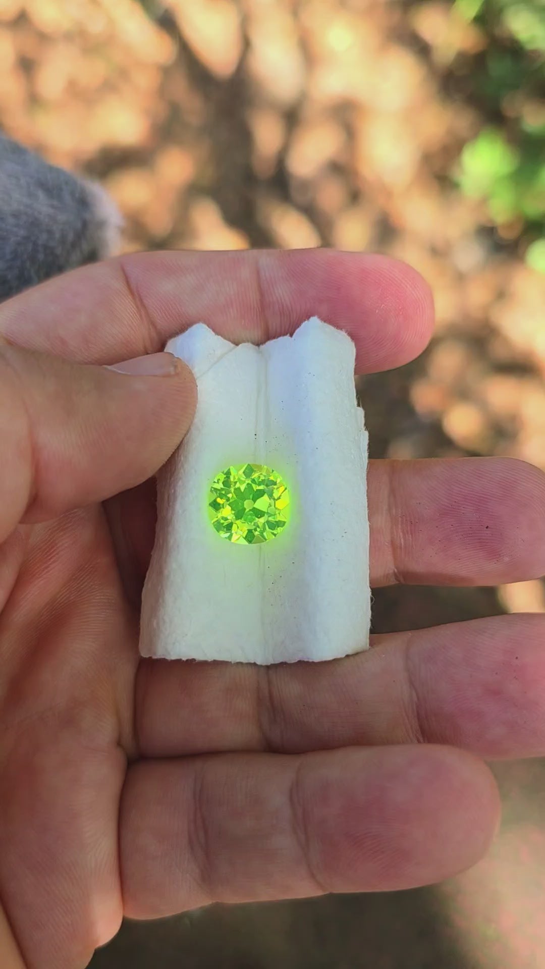 Green LuAG, Antique Cushion Cut, 10.41 Carats