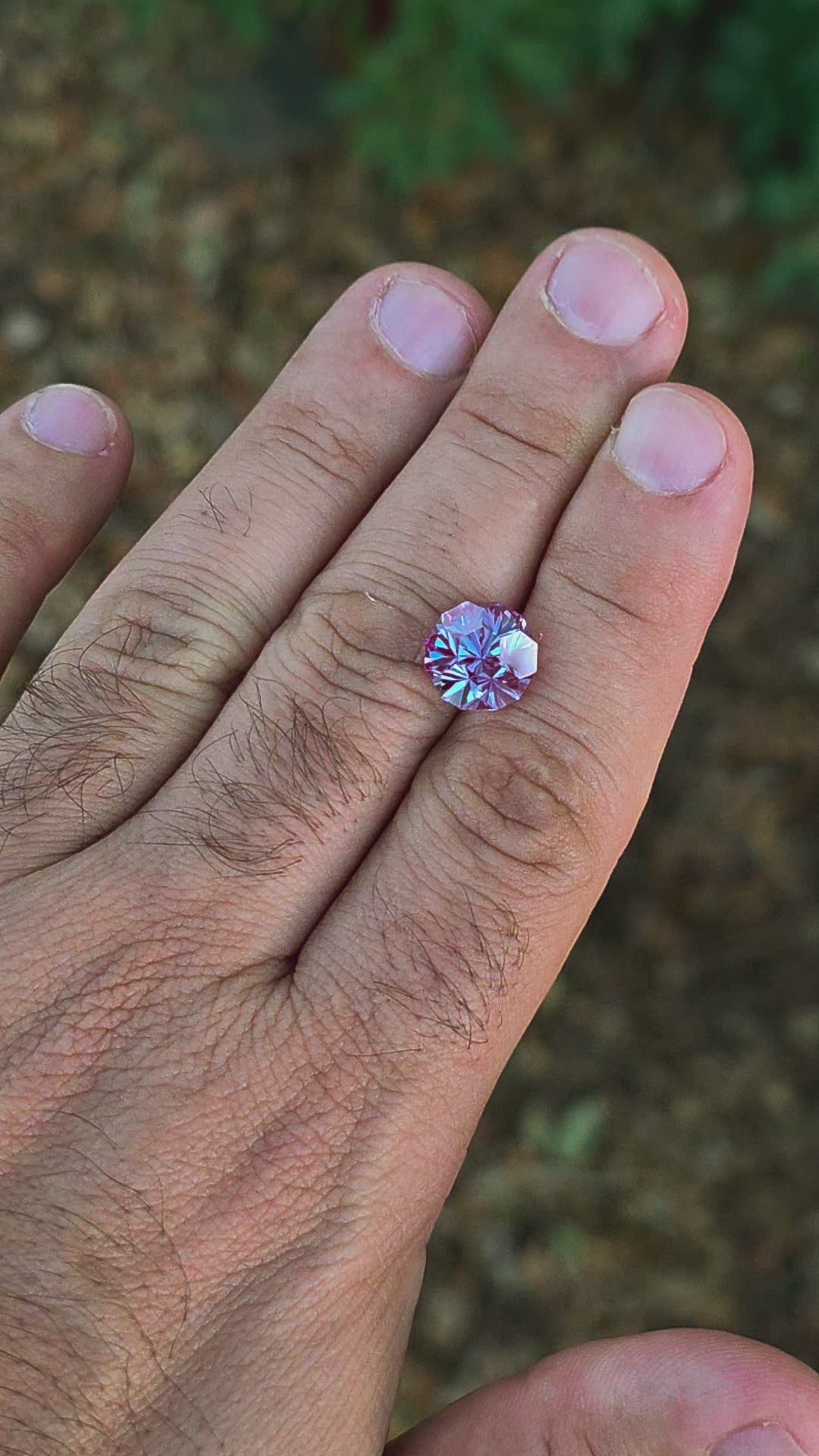 Repurposed Laser Alexandrite, Gnome's Geode Cut, 6.06 Carats