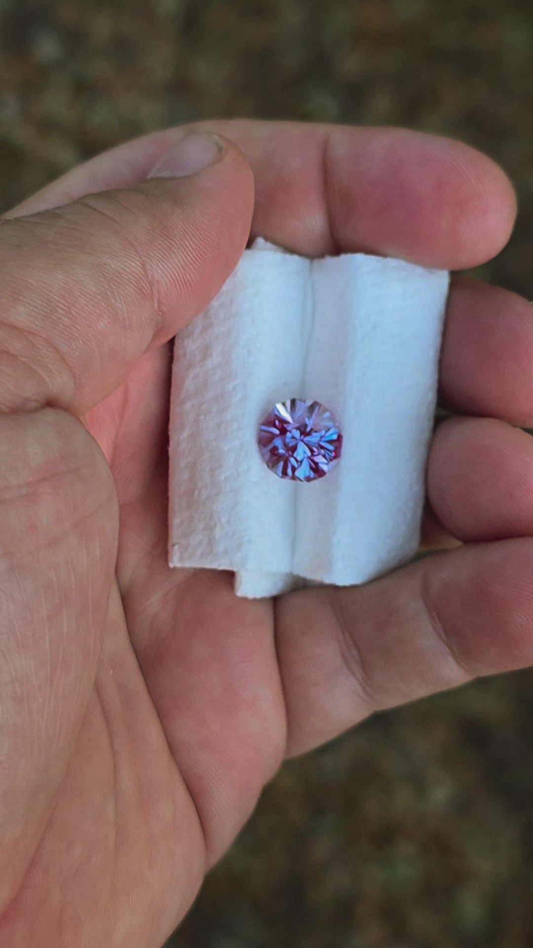 Repurposed Laser Alexandrite, Gnome's Geode Cut, 6.06 Carats