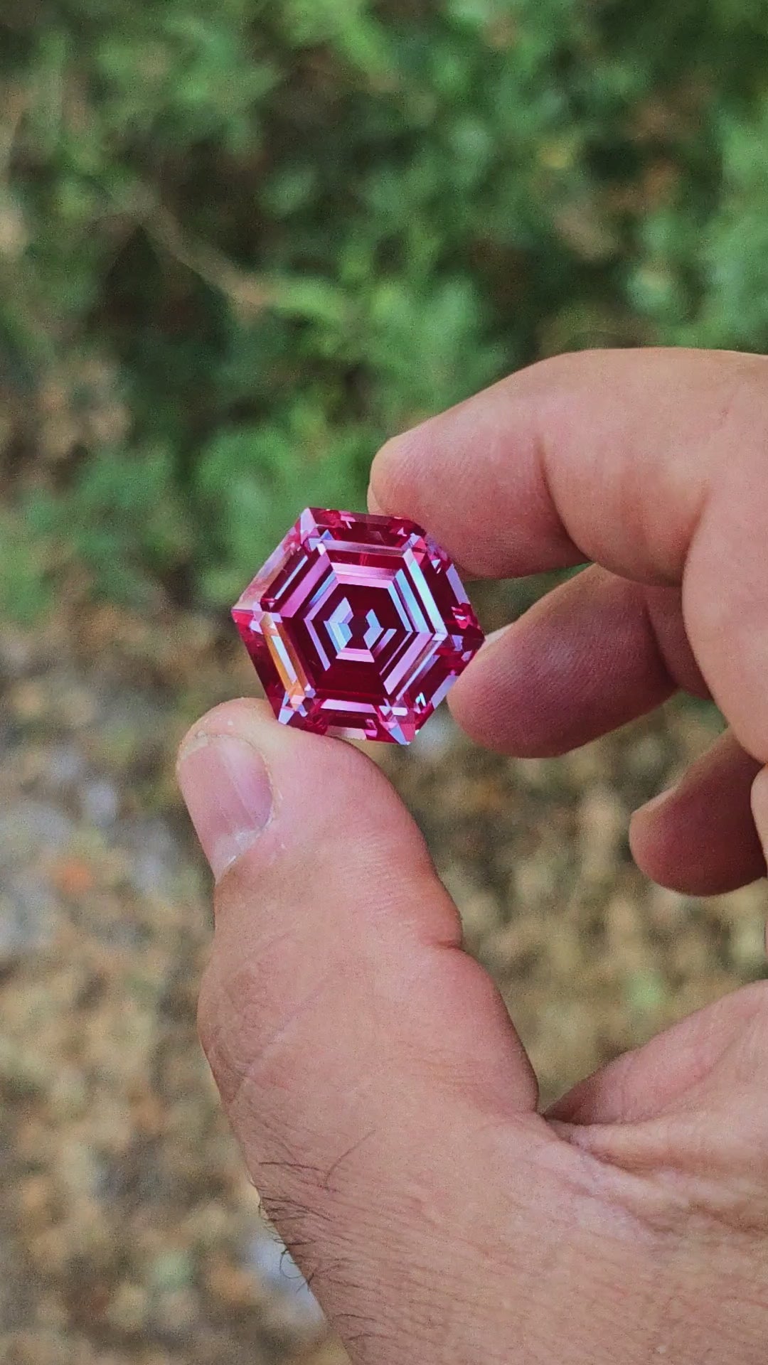 Repurposed Laser Alexandrite, Hexagon Step Cut, 41.14 Carats