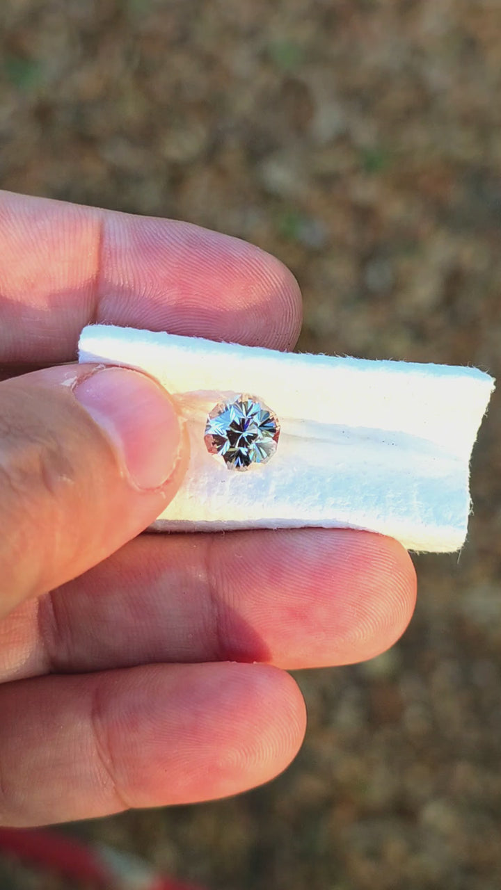 Smoky Lab Spinel , Gnome's Geode Cut, 3.26 Carats