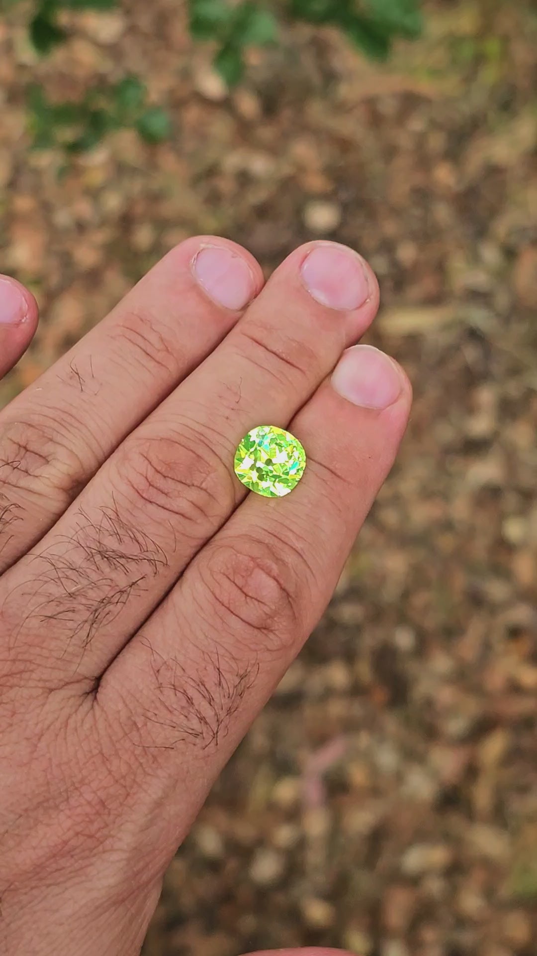 Green LuAG, Antique Cushion Cut, 10.41 Carats