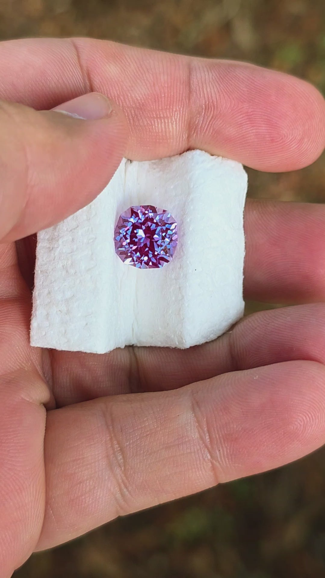 Repurposed Laser Alexandrite, House Of Sylas Cushion Cut, 5.86 Carats