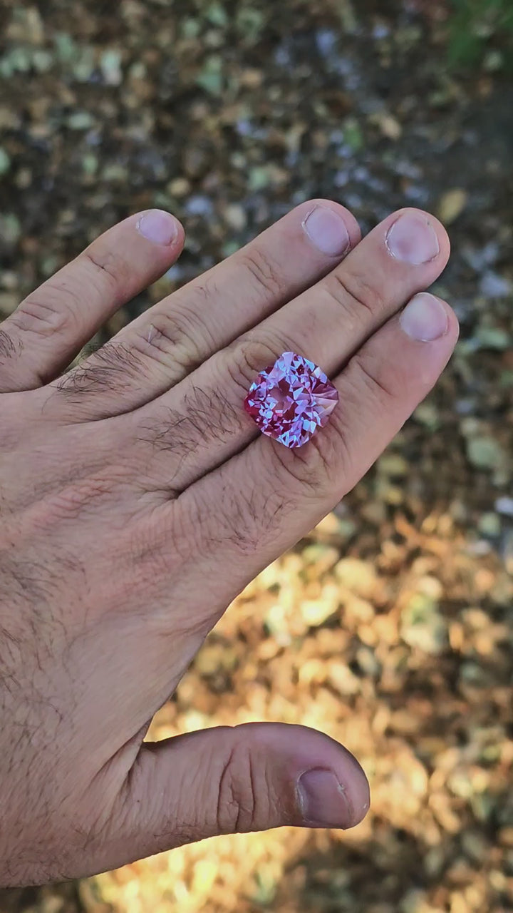 Repurposed Laser Alexandrite, House Of Sylas Cushion Cut, 32.80 Carats