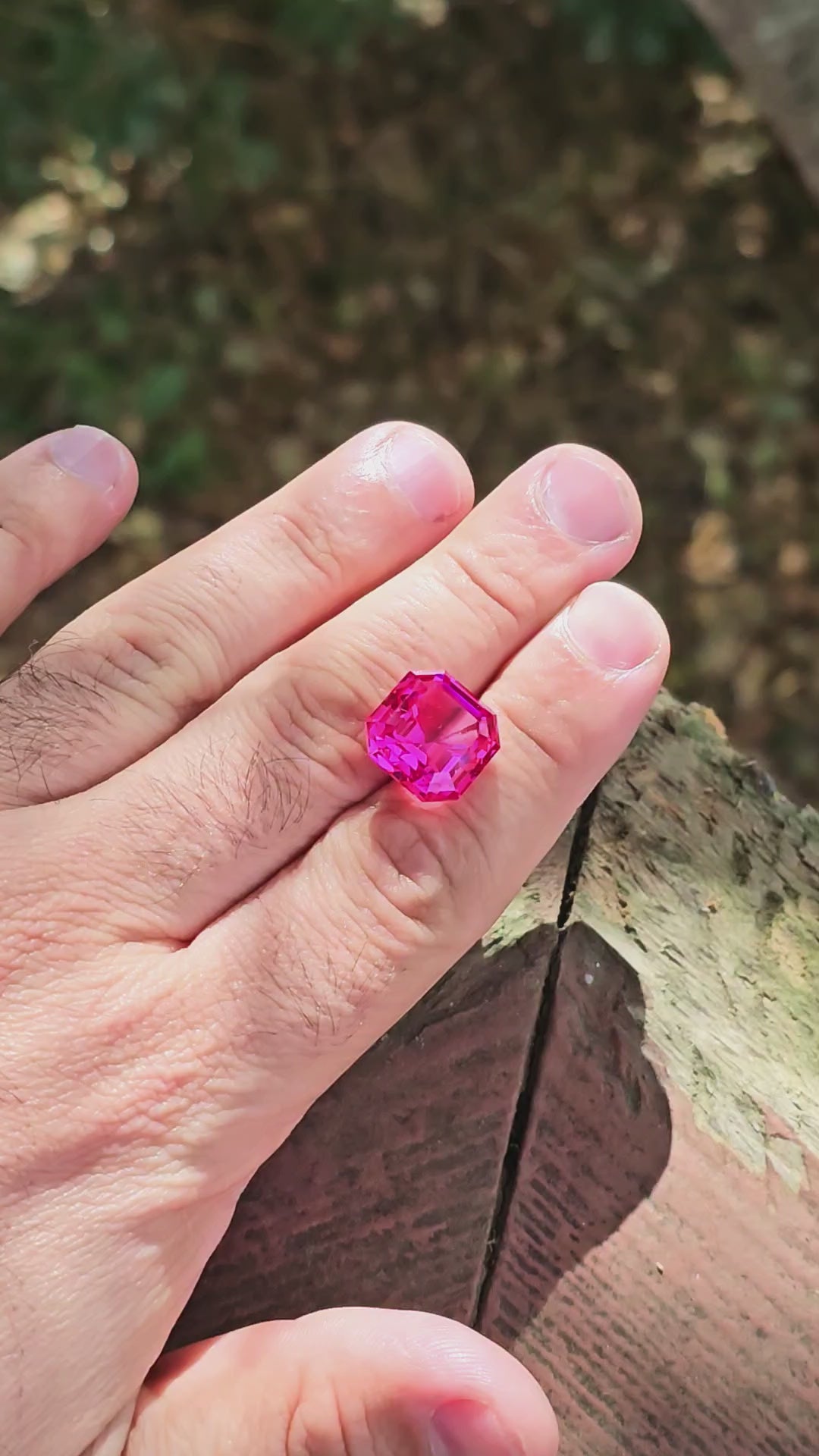 Jedi Color Czochralski Lab Spinel, Asscher Cut, 18.37 Carats