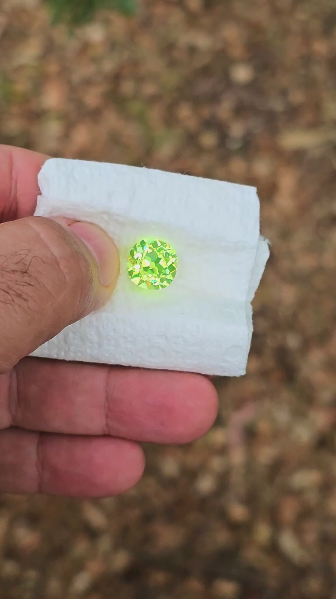 Green LuAG, Antique Cushion Cut, 10.41 Carats