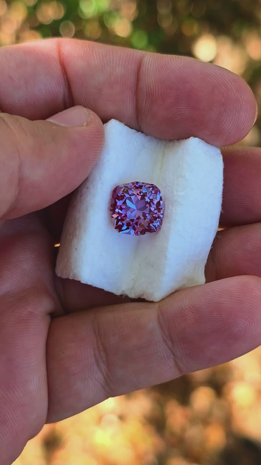 Repurposed Laser Alexandrite, House Of Sylas Cushion Cut, 7.81 Carats