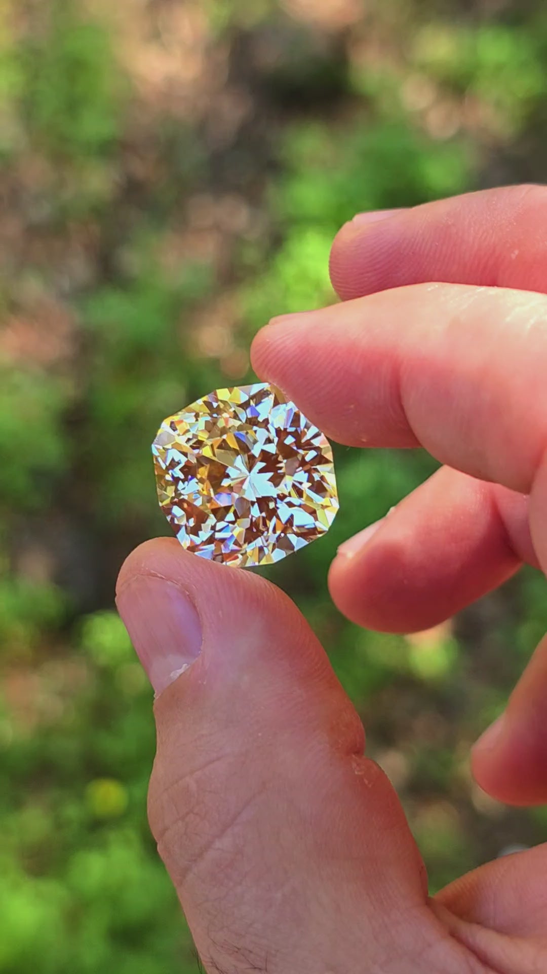 Experimental Samarium YAG, House Of Sylas Cushion Cut, 37.54 Carats