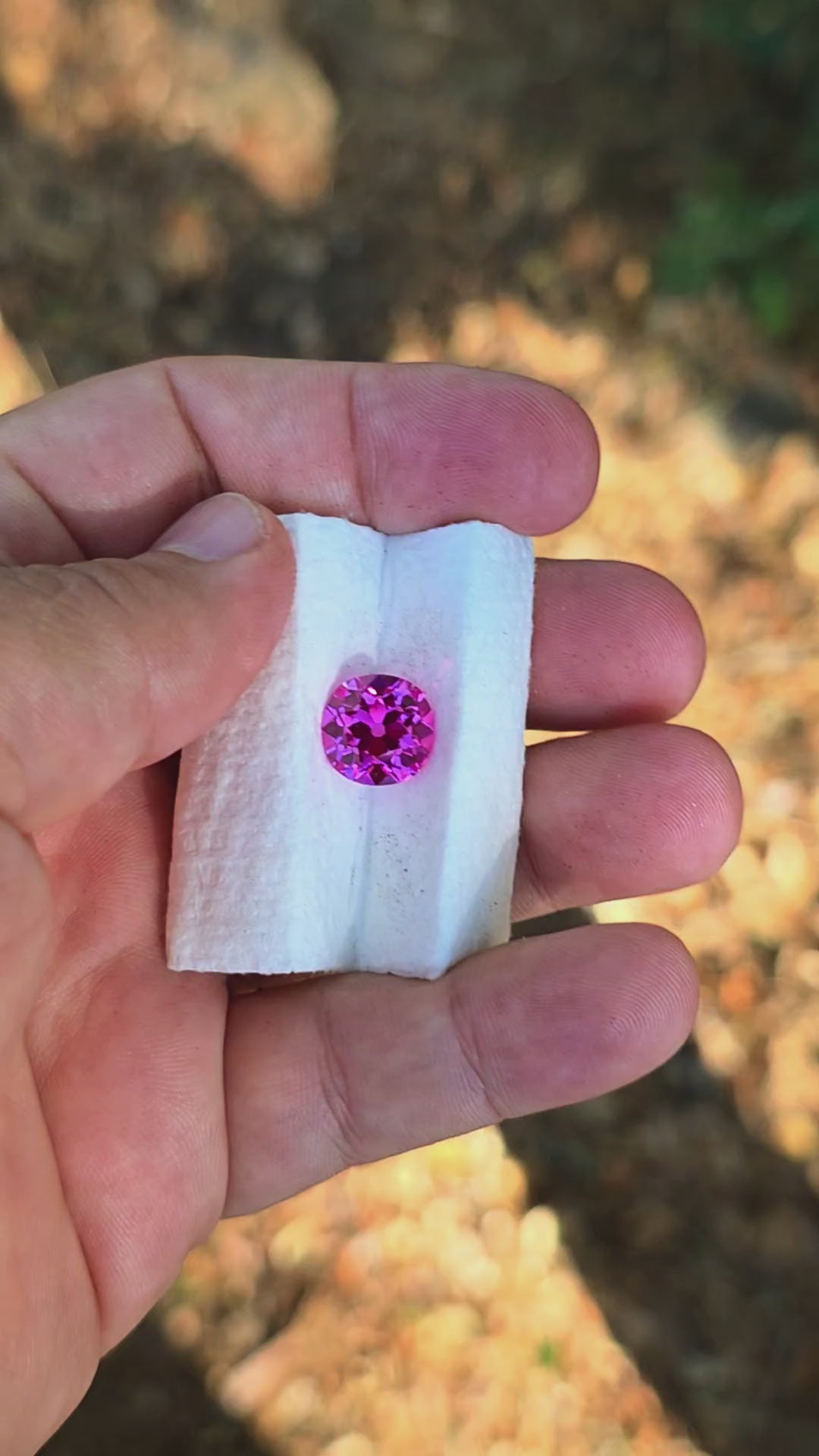 Star Wars Pink Laser Ruby, Antique Cushion Cut, 7.42 Carats