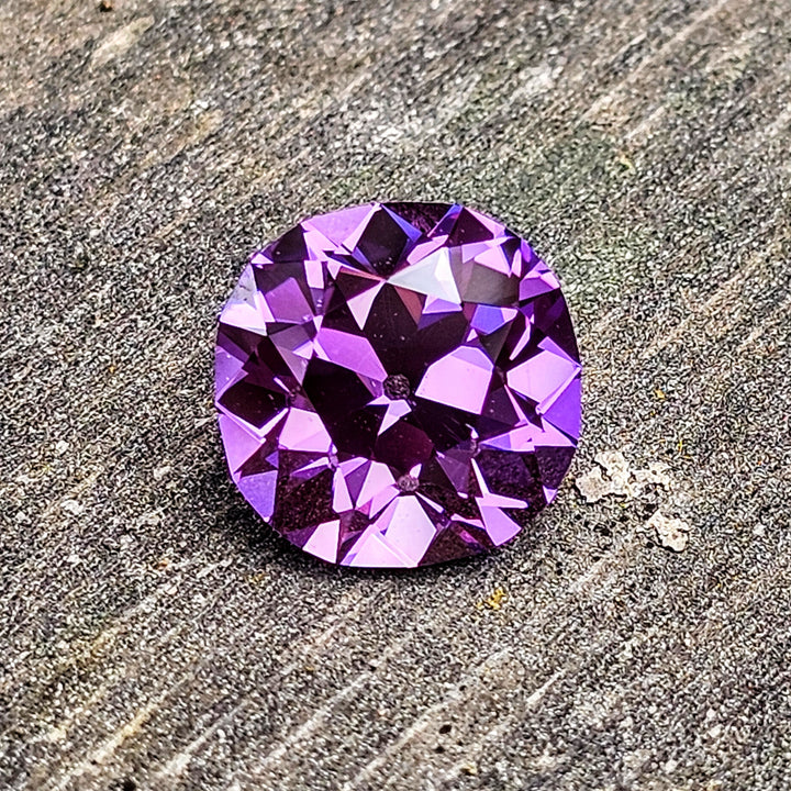 Purple Czochralski Lab Sapphire, Antique Cushion Cut, 10.05 Carats - DJEVA
