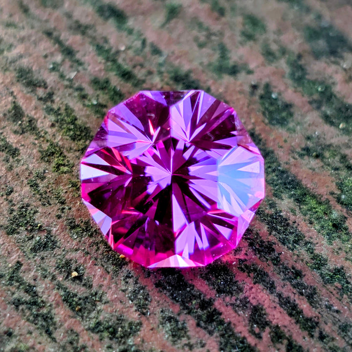 Star Wars Pink Laser Ruby, Gnome's Geode Cut, 4.32 Carats