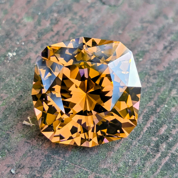 Tangerine Laser Garnet, House Of Sylas Cushion Cut, 75.77 Carats