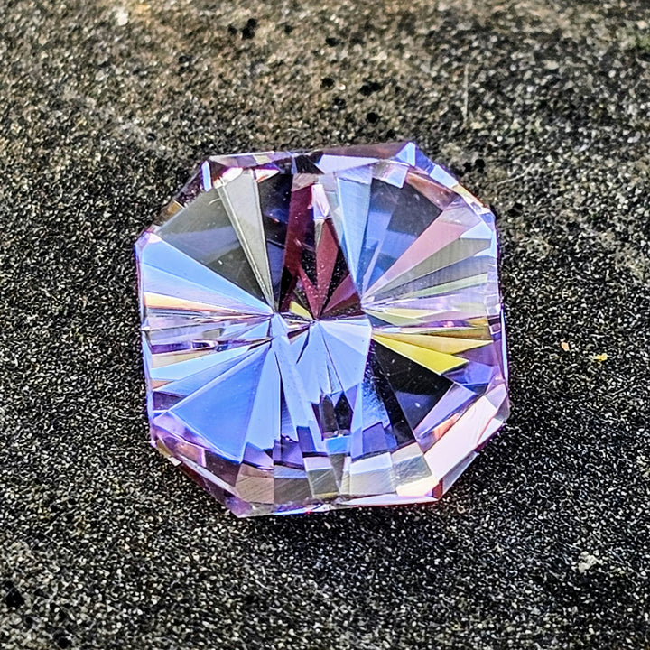 Purple Neodymium YAG, Tessellation Cut, 6.20 Carats