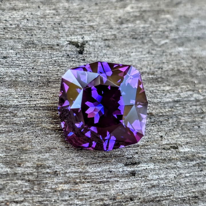 Purple Lab Sapphire, House Of Sylas Cushion Cut, 8.91 Carats
