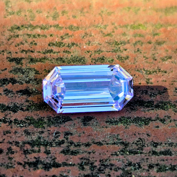 Purple Neodymium YAG, Stretched Octagon Cut, 2.80 Carats