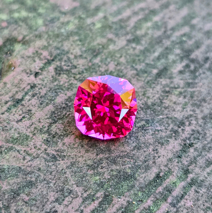 Jedi Color Czochralski Lab Spinel, House Of Sylas Cushion Cut, 4.81 Carats