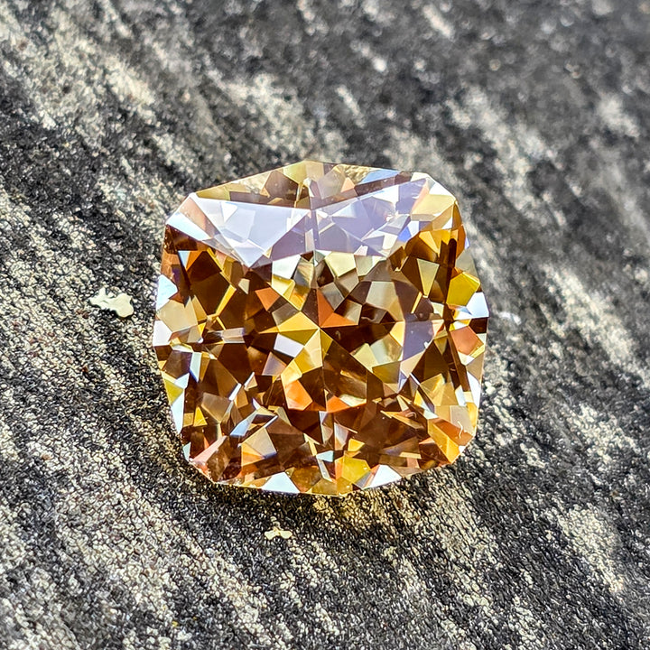 Experimental Samarium YAG, House Of Sylas Cushion Cut, 10.66 Carats