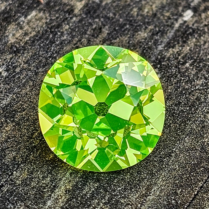 Green LuAG, Antique Cushion Cut, 17.60 Carats
