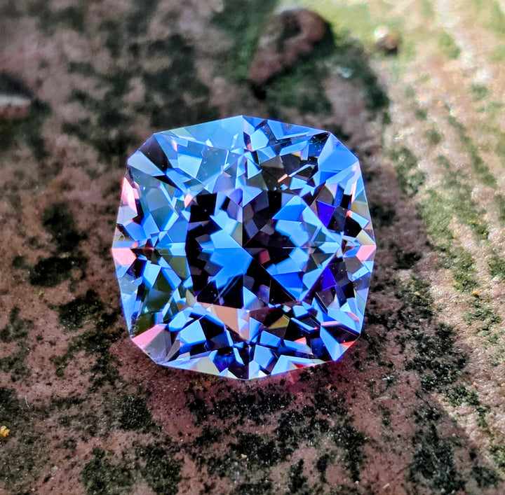 Purple Neodymium YAG, House Of Sylas Cushion Cut, 9.51 Carats