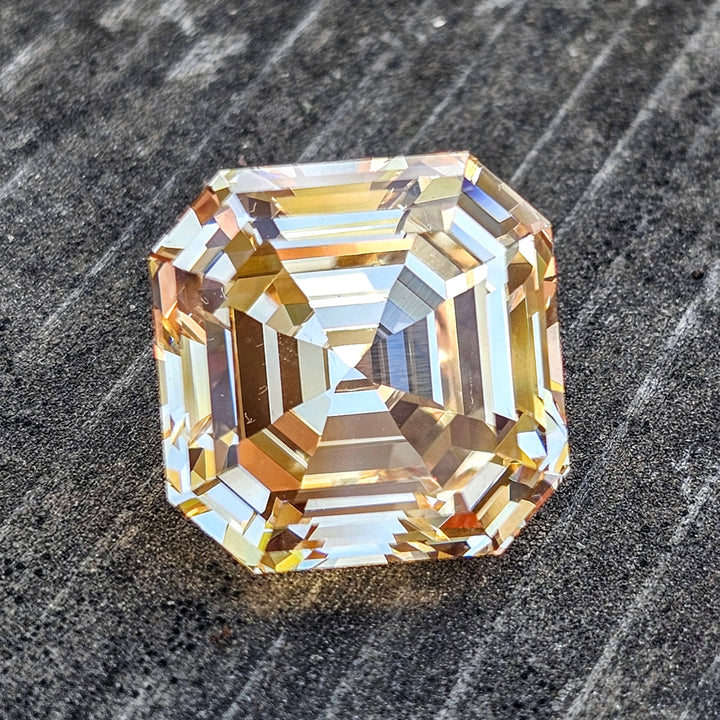 Experimental Samarium YAG, Asscher Cut, 28.88 Carats