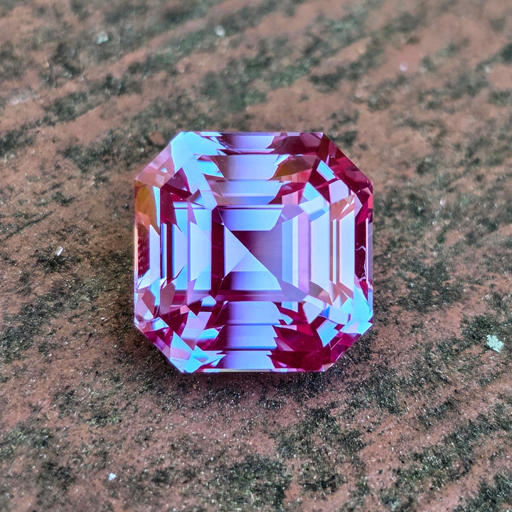 Repurposed Laser Alexandrite, Asscher Cut, 16.98 Carats