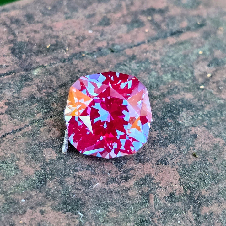 Saturated Repurposed Laser Alexandrite , House Of Sylas Cushion Cut, 4.92 Carats