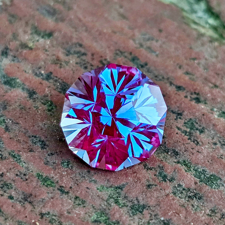 Repurposed Laser Alexandrite, Gnome's Geode Cut, 6.06 Carats