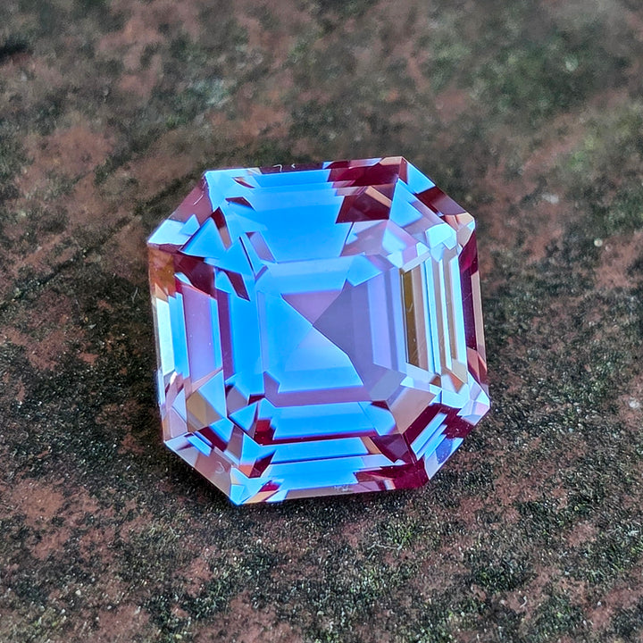 Repurposed Laser Alexandrite, Asscher Cut, 8.36 Carats