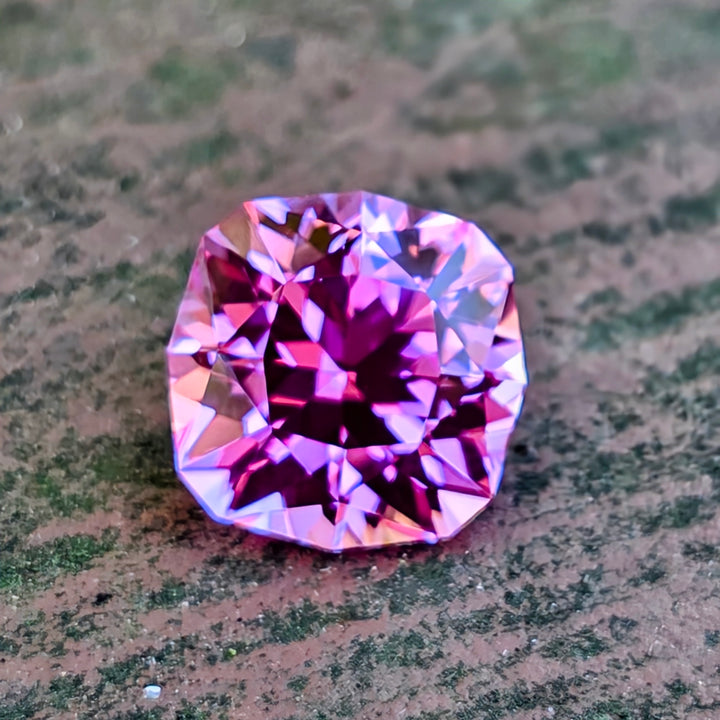 Star Wars Pink Laser Ruby, House Of Sylas Cushion Cut, 9.48 Carats