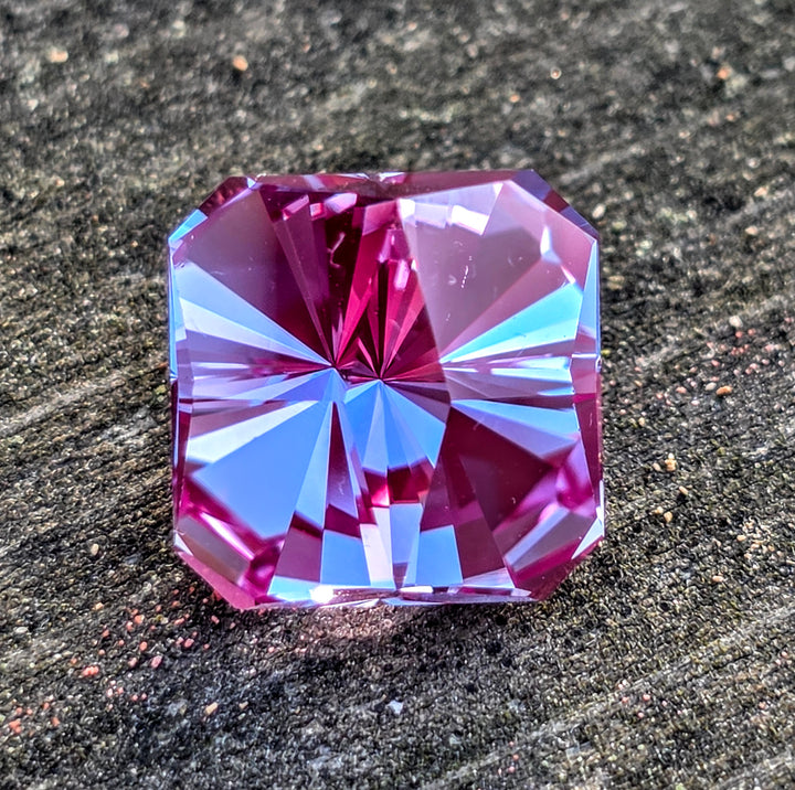 Repurposed Laser Alexandrite, Tessellation Cut, 8.15 Carats
