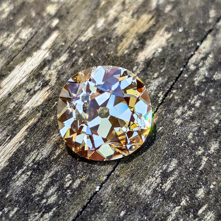 Experimental Samarium YAG, Antique Cushion Cut, 8.81 Carats