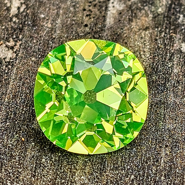 Green LuAG, Antique Cushion Cut, 10.41 Carats
