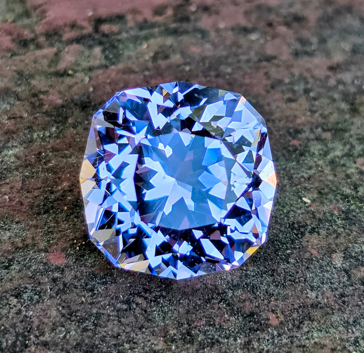 Lavender Lab Spinel, House Of Sylas Cushion Cut, 12.27 Carats