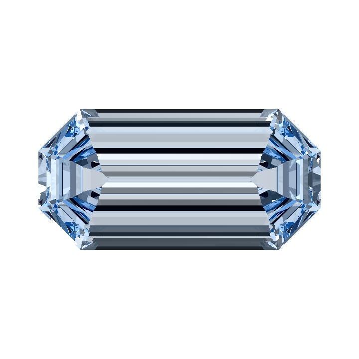 Custom Repurposed Laser Alexandrite Stretched Octagon Gem