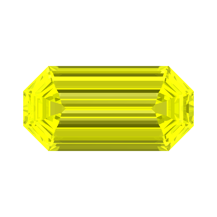 Custom "ULTRA" Glow In the Dark Lab Garnet Stretched Octagon