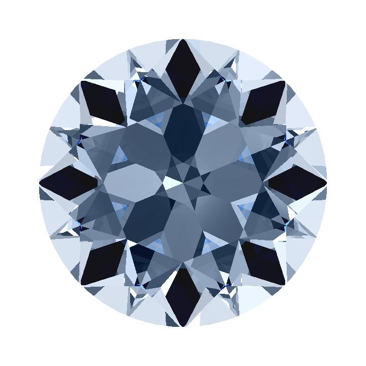 Custom Repurposed Laser Alexandrite Traditional Round Brilliant Gem