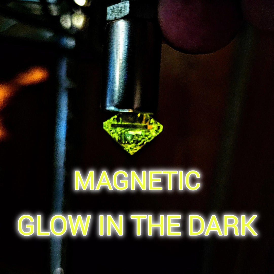 "Ultra" Glow In The Dark Lab Garnet, House Of Sylas Cushion Cut, 19.1 Carats - DJEVA